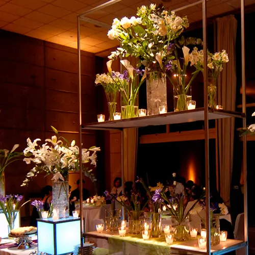 Arreglo floral elegante para matrimonio