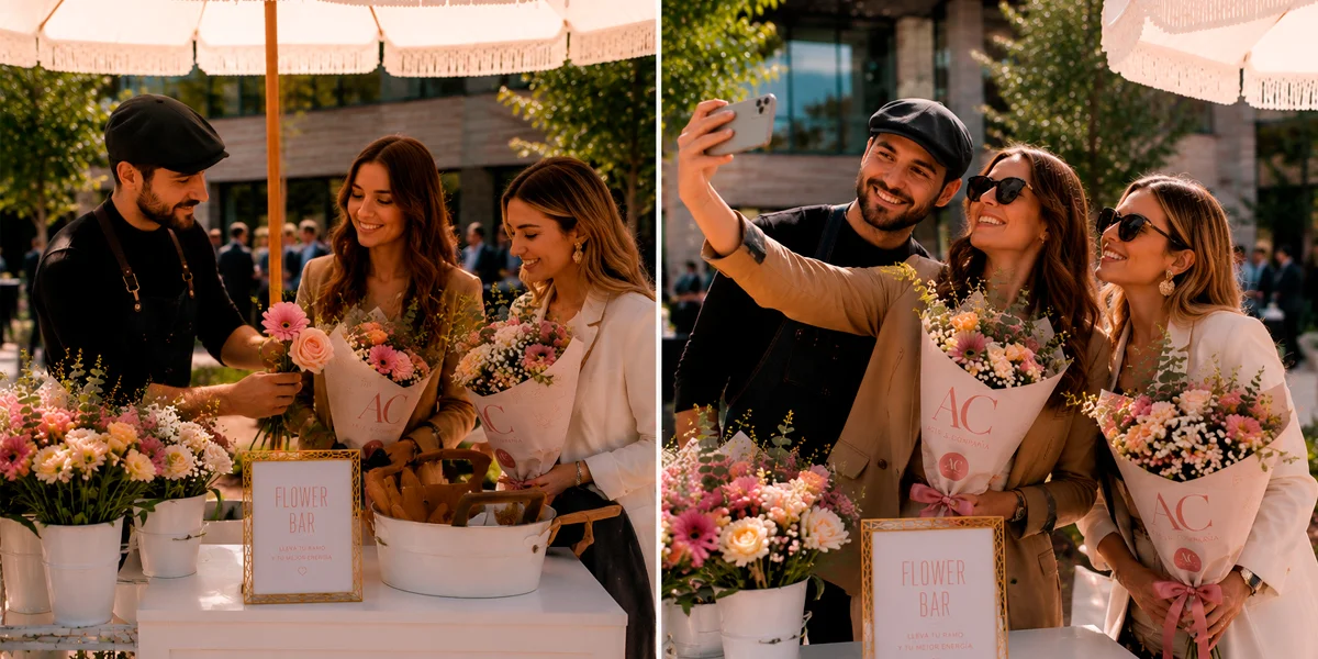 Flower Bar para empresas