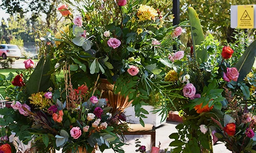 Arreglos florales para cena de fin de año