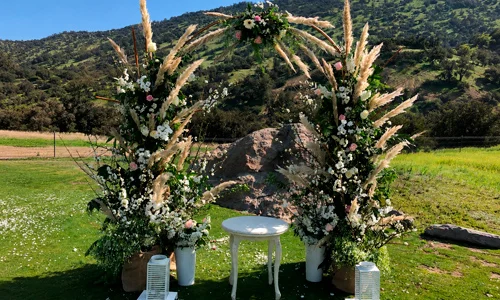 Decoración premium ceremonia matrimonio