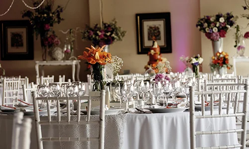 Decoración básica de matrimonio