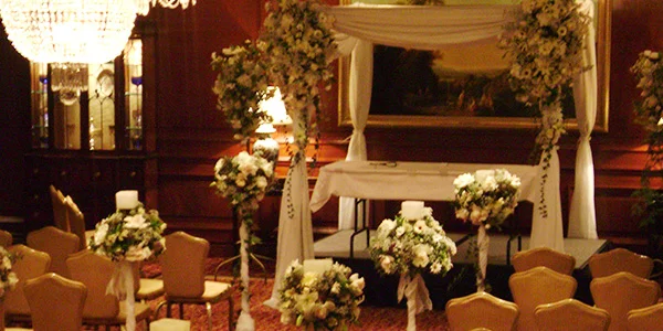 Jupá decorada para matrimonio