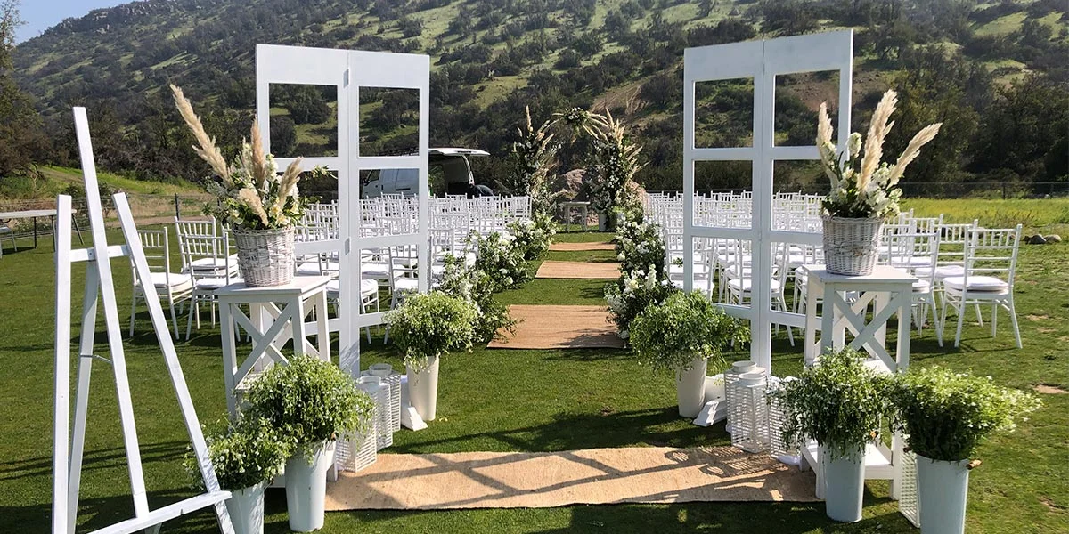 Decoración de matrimonio en Chile