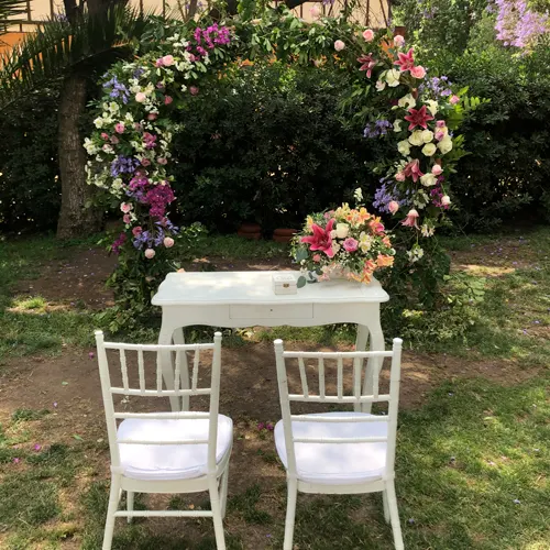 Decoración matrimonio