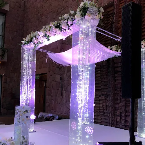 Decoración matrimonio